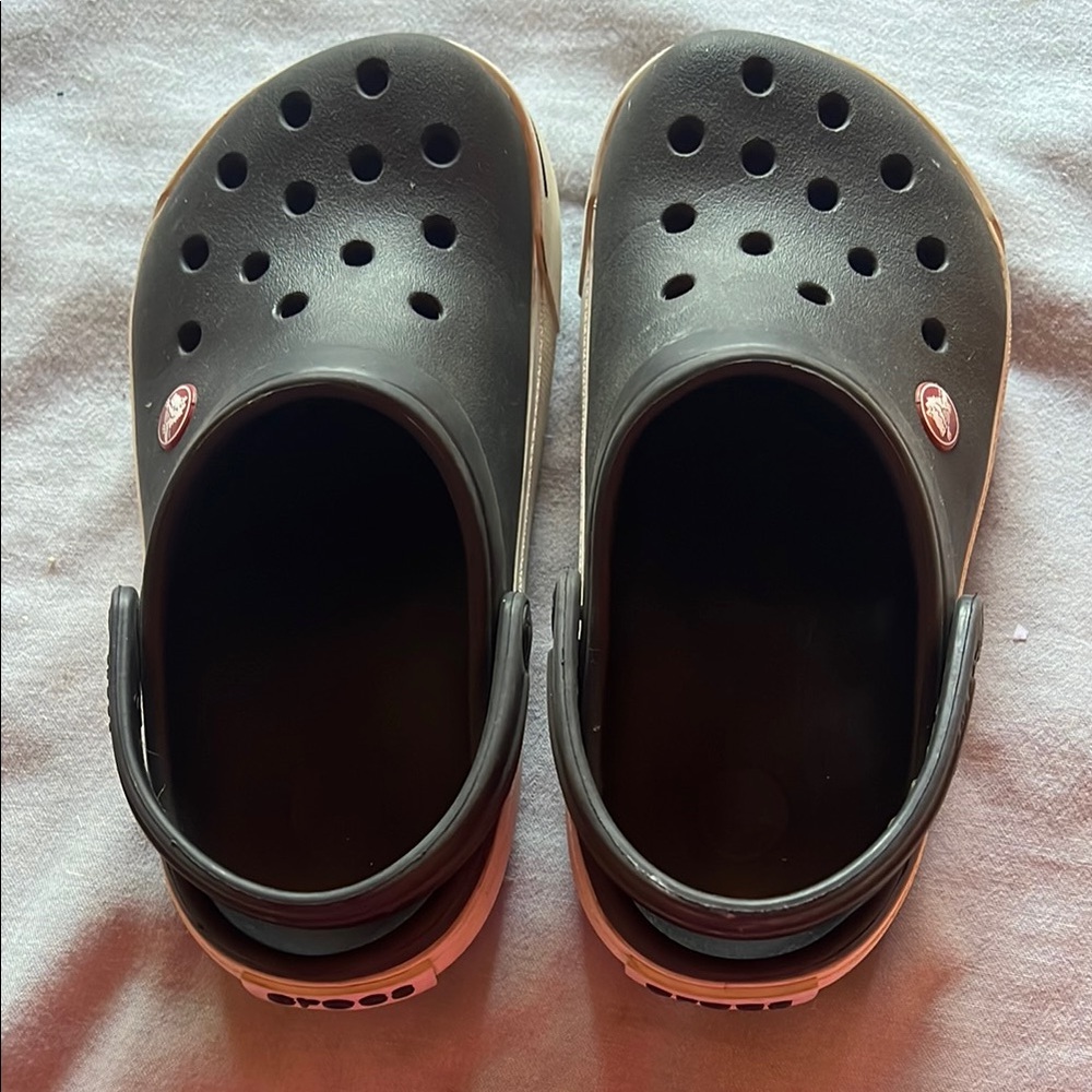 Kids Black crocs
